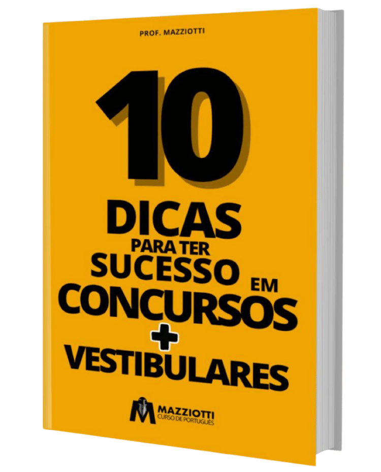 ebook dicas para sucesso em concurso públicos - professor mazziotti